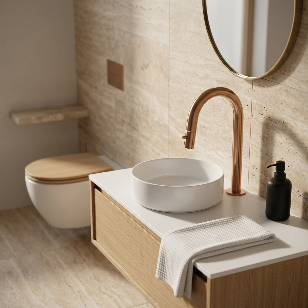 Aquanello Eterna Rubinetto per fontana alto in rame PVD per acqua fredda ET4002-62